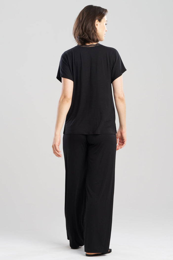 Dhalia Knit Jersey Lace Short Sleeve PJ