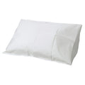Disposable pillow cases-embossed liquid resistant used in funeral service operations, from lynch supply