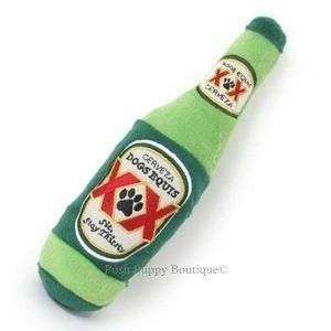 Dogs Equis Beer Plush Toy - Posh Puppy Boutique