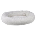 Donut Bed Ivory Sheepskin Faux Fur - Posh Puppy Boutique