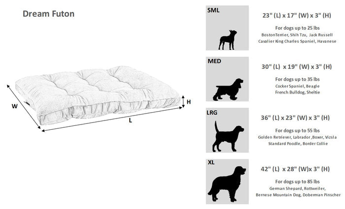 Dream Futon Fawn - Posh Puppy Boutique