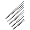 Dressing forceps in the most popular sizes used in funeral service operations, from lynch supply