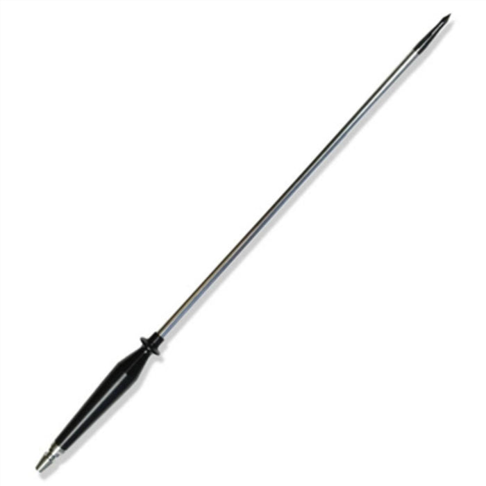 Dynamic trocars with delrin handles used in funeral service operations, from lynch supply