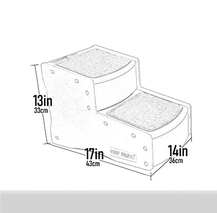 Easy Step II Pet Stairs - Essential Grey - Posh Puppy Boutique