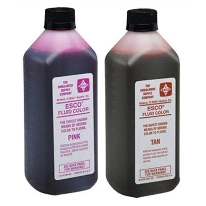 Esco fluid color (pint) used in funeral service operations, from lynch supply