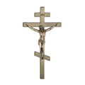 Exterior 12" orthodox plated cross - copper used in funeral service operations, from lynch supply