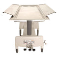 Ferno embalming table side extension panels used in funeral service operations, from lynch supply