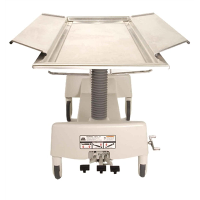 Ferno embalming table side extension panels used in funeral service operations, from lynch supply
