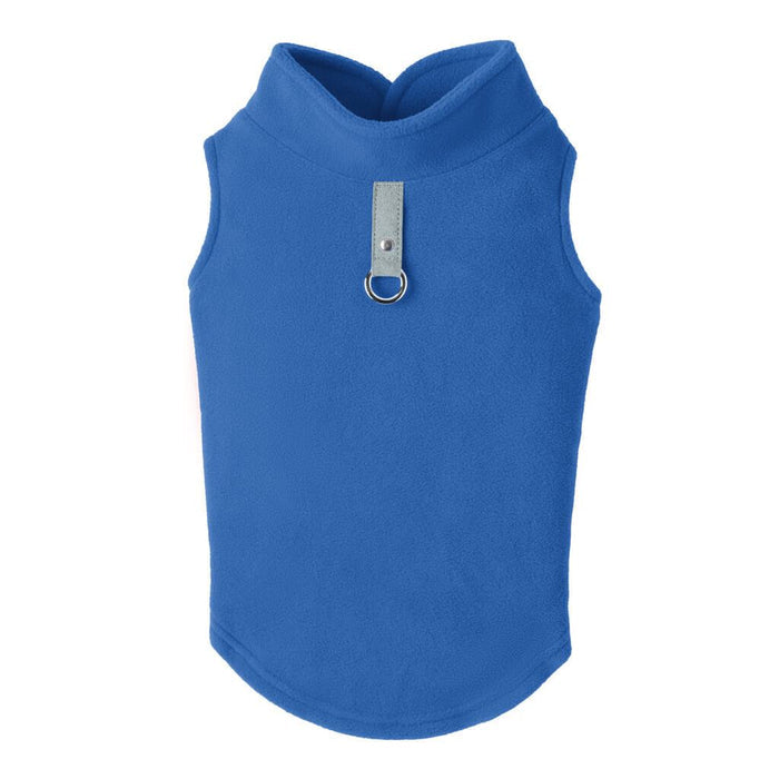 Fleece Vest - Blue - Posh Puppy Boutique