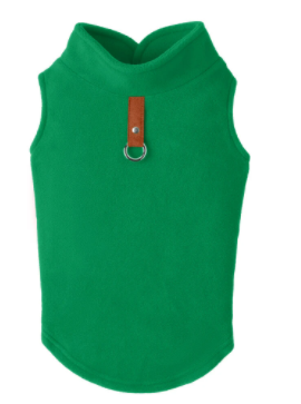 Fleece Vest - Green