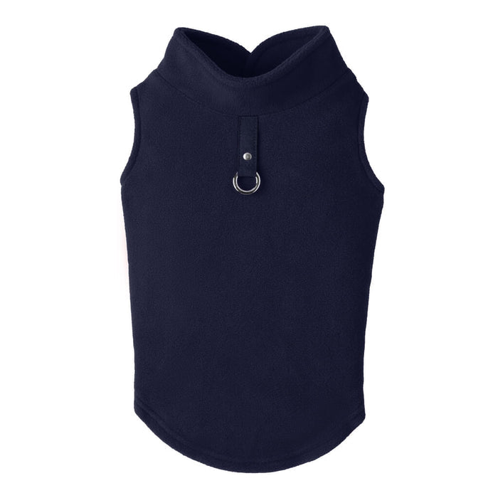 Fleece Vest - Navy