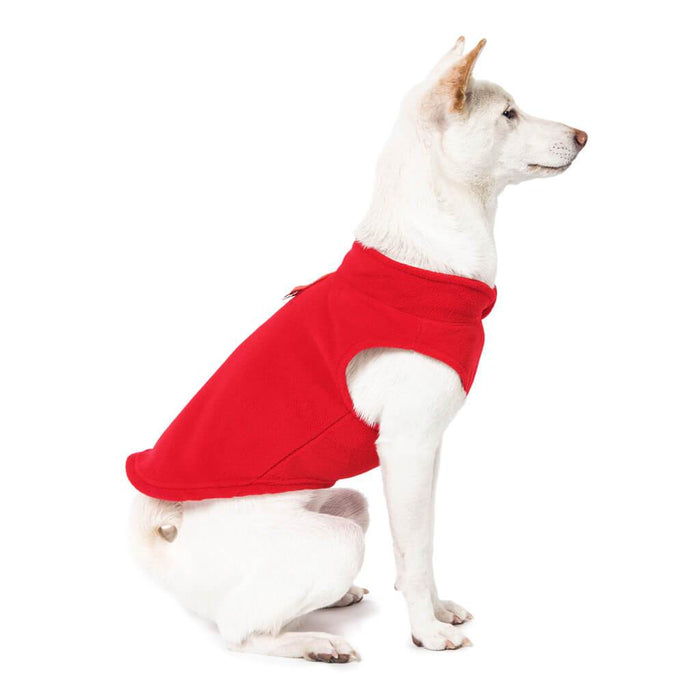 Fleece Vest - Red