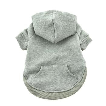 Flex - Fit Dog Hoodie - Gray - Posh Puppy Boutique