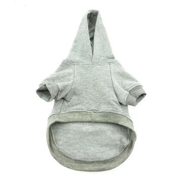 Flex - Fit Dog Hoodie - Gray - Posh Puppy Boutique