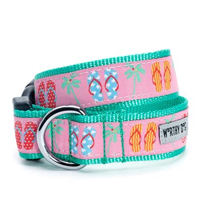 Flip Flops Collar & Lead Collection - Posh Puppy Boutique