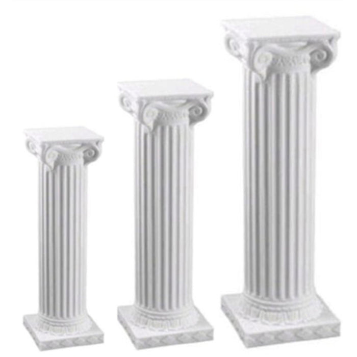 Floral display pedestals used in funeral service operations, from lynch supply