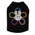 Flower Bunny Rhinestone Dog Tank - Many Colors - Posh Puppy Boutique