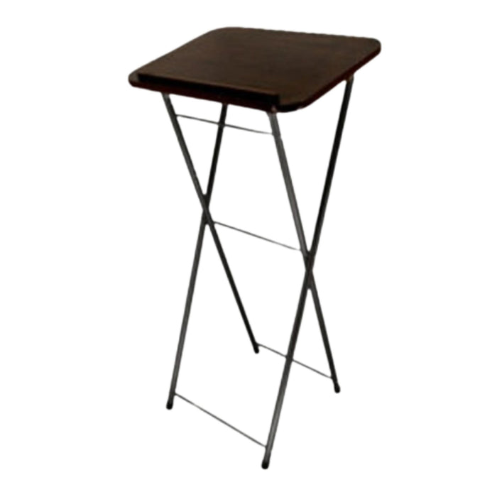 FOLDING PORTABLE REGISTER STANDS WITH LAMINATE TOPS