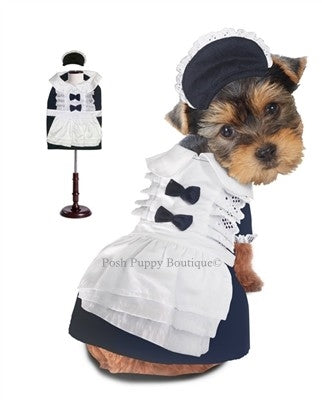French Maid Costume - Posh Puppy Boutique