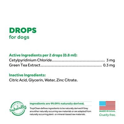 Fresh Breath Oral Care Drops for Dogs, 2oz - Posh Puppy Boutique