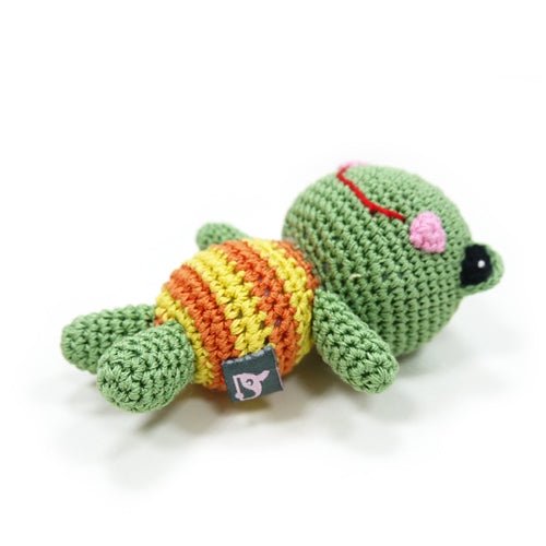 Frog Doll Dog Toy - Posh Puppy Boutique