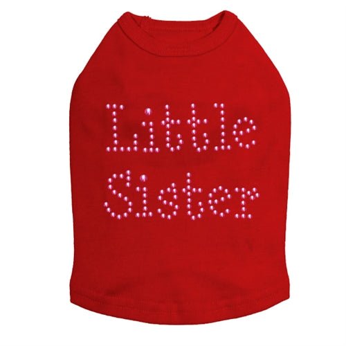 Fuchsia Little Sister Nailheads Dog Tank - Many Colors - Posh Puppy Boutique