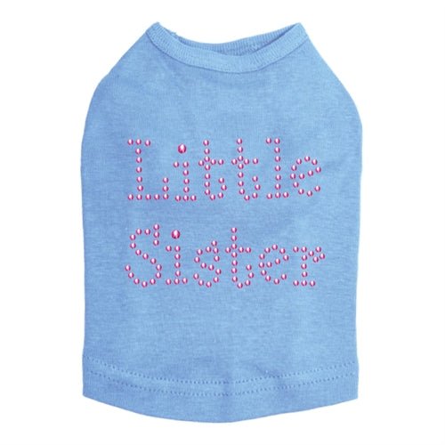 Fuchsia Little Sister Nailheads Dog Tank - Many Colors - Posh Puppy Boutique