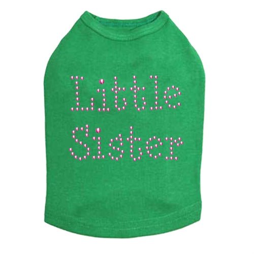 Fuchsia Little Sister Nailheads Dog Tank - Many Colors - Posh Puppy Boutique