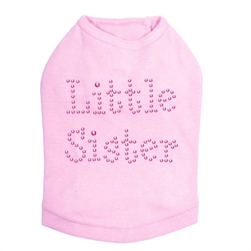 Fuchsia Little Sister Nailheads Dog Tank - Many Colors - Posh Puppy Boutique