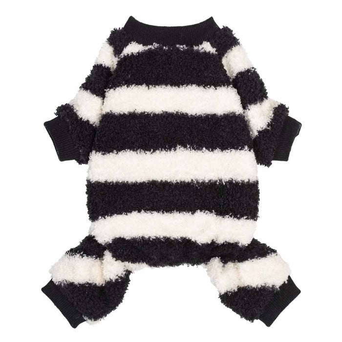 Fuzzy Striped Pajamas