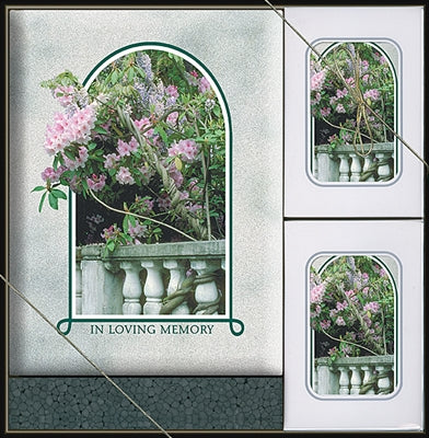 Garden steps by larry dyke gift box set used in funeral service operations, from lynch supply
