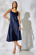 Glamour Scoop Neck Slip Dress