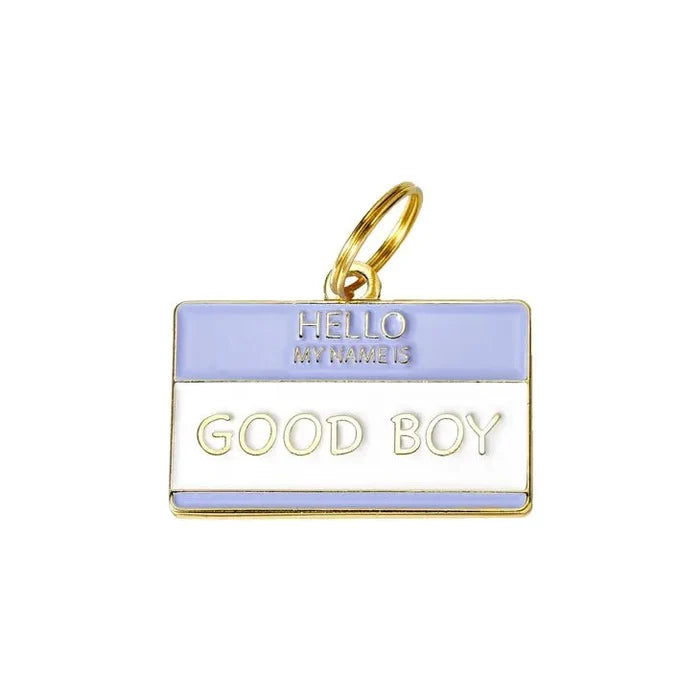 Good Boy Pet ID Tag - Posh Puppy Boutique