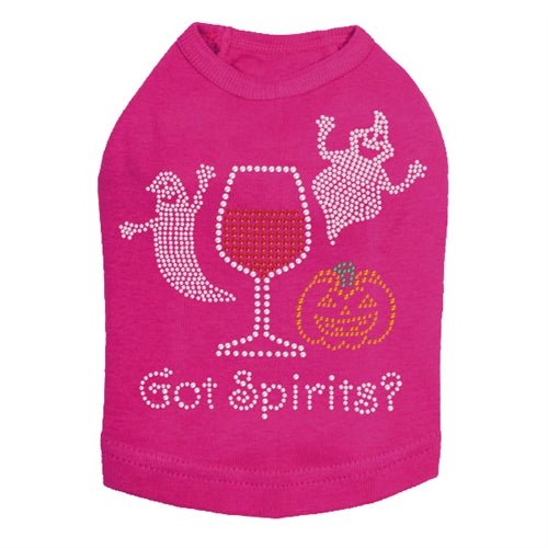 Got Spirits Rhinestone Tank Top - Many Colors - Posh Puppy Boutique
