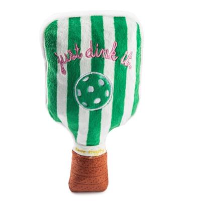 Green Stripe Pickleball Paddle Toy - Posh Puppy Boutique