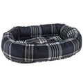 Greystone Tartan Microvelvet Donut Bed - Posh Puppy Boutique