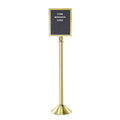 Grooved directory stand used in funeral service operations, from lynch supply