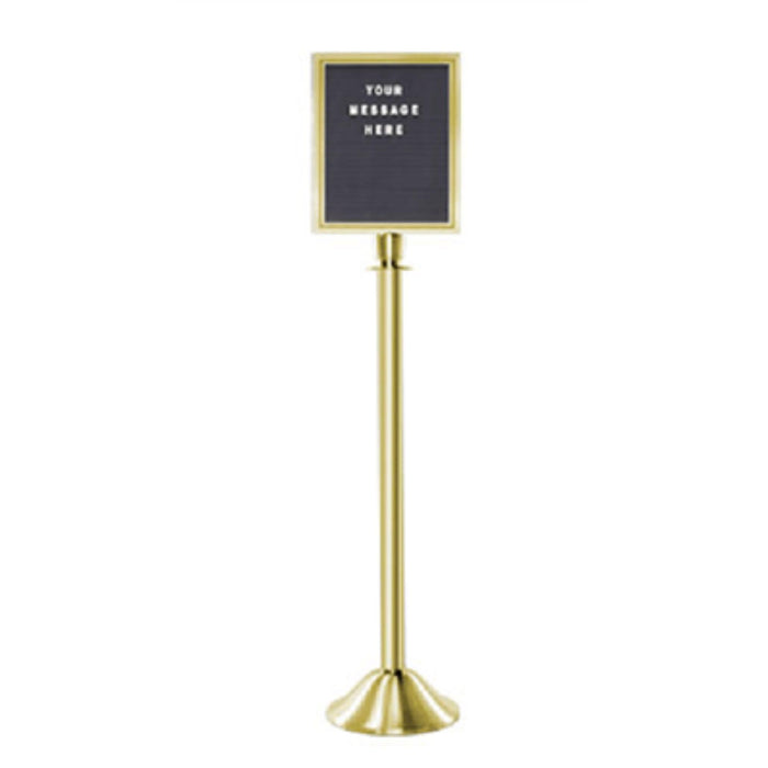 Grooved directory stand used in funeral service operations, from lynch supply