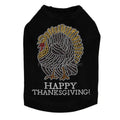Happy Thanksgiving Turkey Rhinestone Tanks - Many Colors - Posh Puppy Boutique