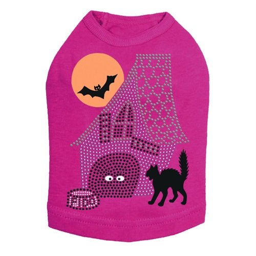 Haunted Dog House Dog Tank in Many Colors - Posh Puppy Boutique