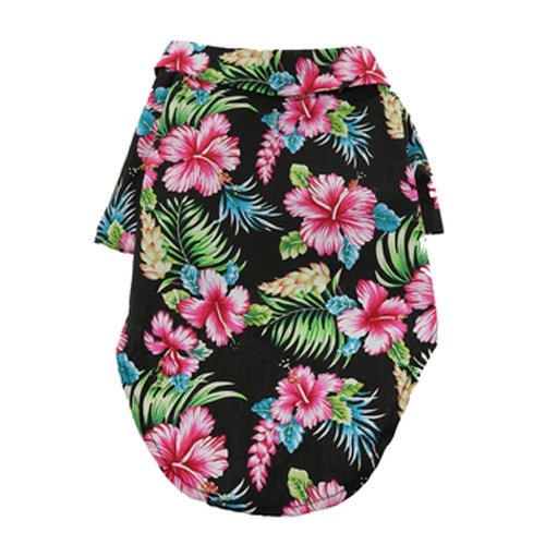 Hawaiian Camp Shirt - Paradise Nights - Posh Puppy Boutique