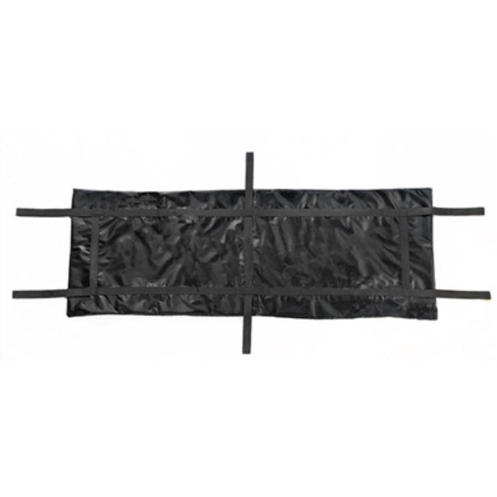 Heavy duty emergency pouch  with curved zipper used in funeral service operations, from lynch supply