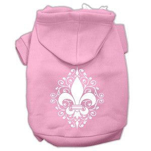 Henna Fleur De Lis Screen Print Dog Hoodie - Posh Puppy Boutique