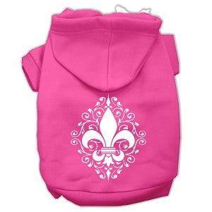 Henna Fleur De Lis Screen Print Dog Hoodie - Posh Puppy Boutique