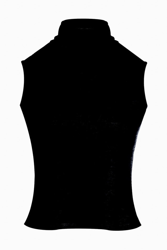 Himalaya Sweater Knit Mock Neck Top