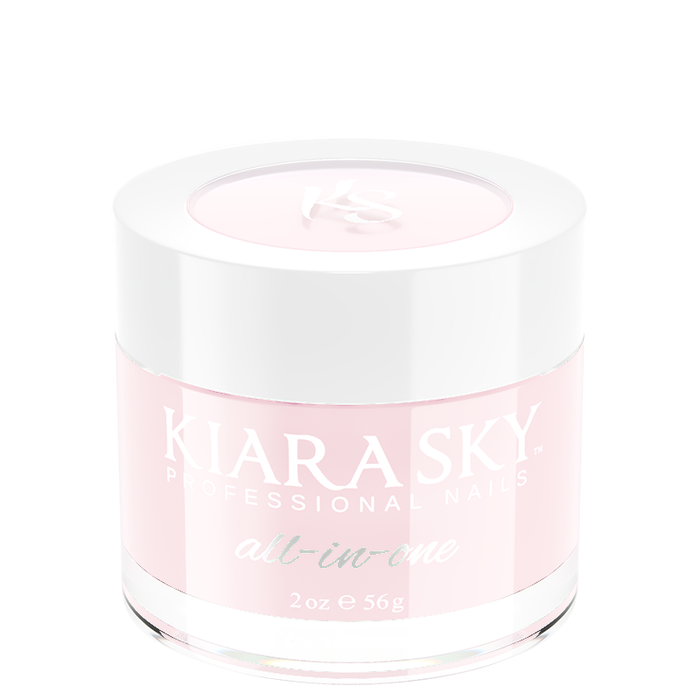 Hint of Pink cover acrylic powder in a jar