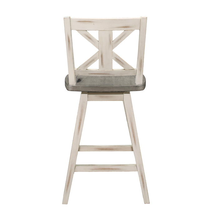 Homelegance Amsonia Counter Height Stool 5602-24WT IMAGE 3