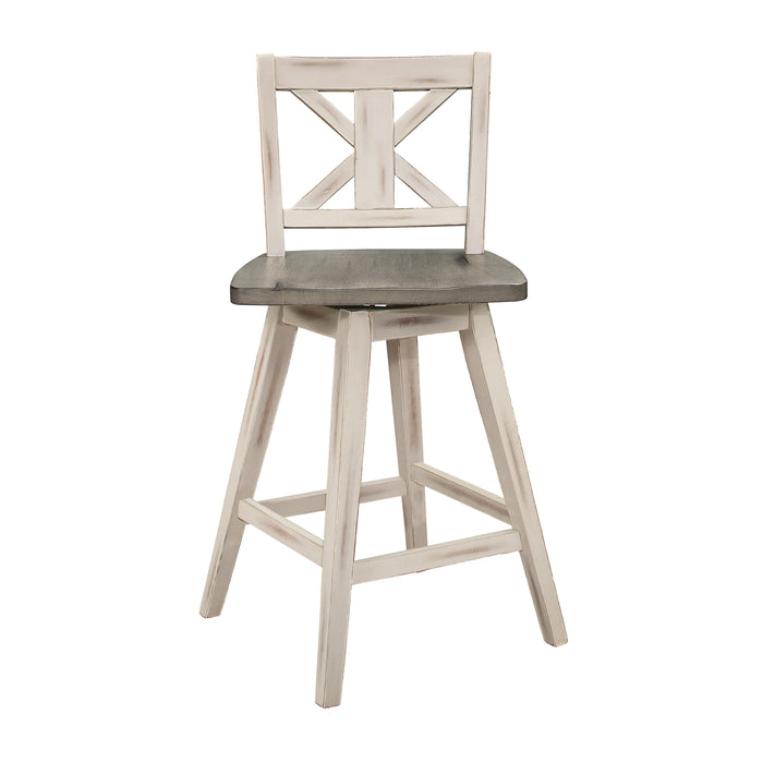 Homelegance Amsonia Counter Height Stool 5602-24WT IMAGE 4