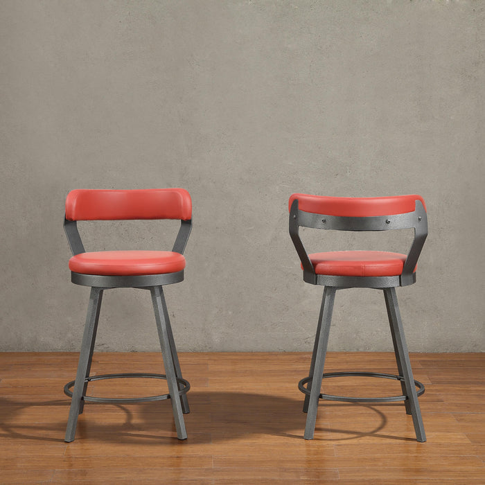 Homelegance Appert Counter Height Dining Chair 5566-24RD IMAGE 4