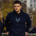 Hoodie - "E.V. Herz" (navy)